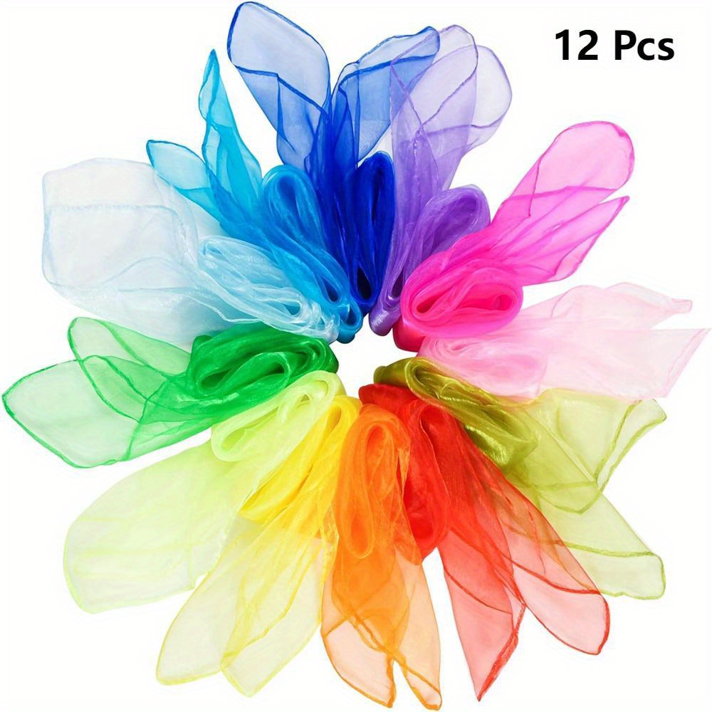 Silk Scarf Square - 10 stücke/12 stücke Neue Stil Platz