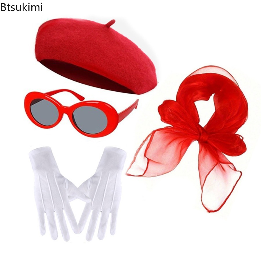 Women'S Accessories In The 1950S - 1950er Retro Disco Themenparty Kostümzubehör Hut