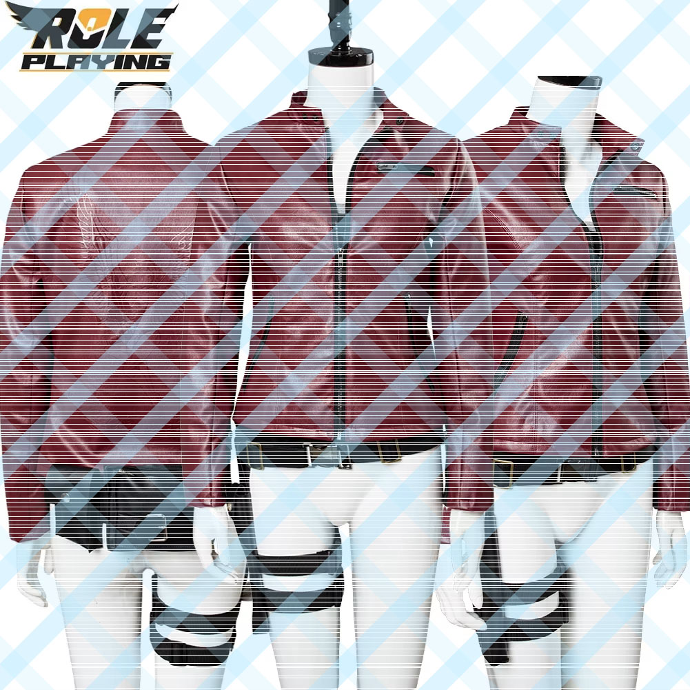 Women'S Accessories Clothing - Claire Redfield Cosplay, rote Jacke, Weste,