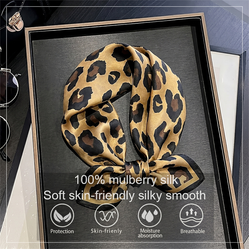 Silk Scarf Square - Quadratischer Schal aus 100 % Seide