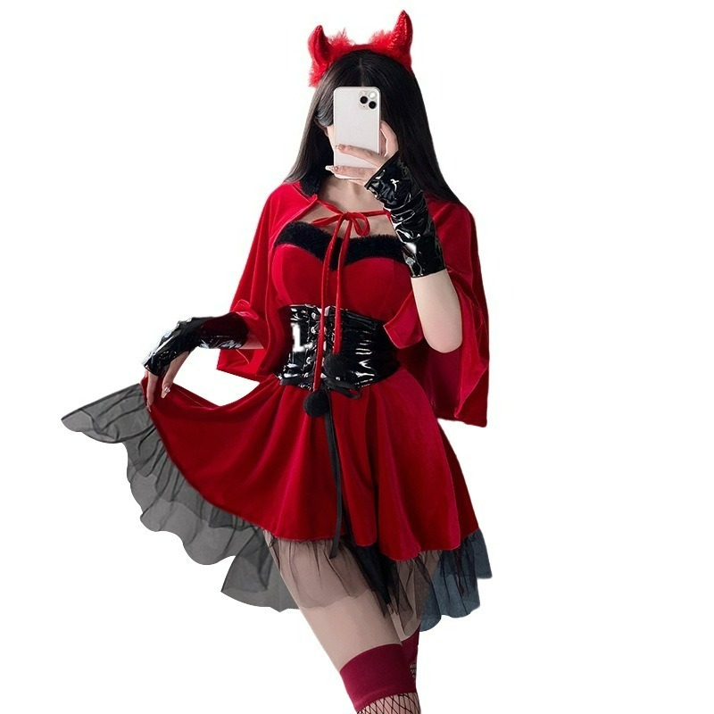 Red Devil Damen Cosplay Kostüm – Women'S Red Accessories Bewertung und Preis