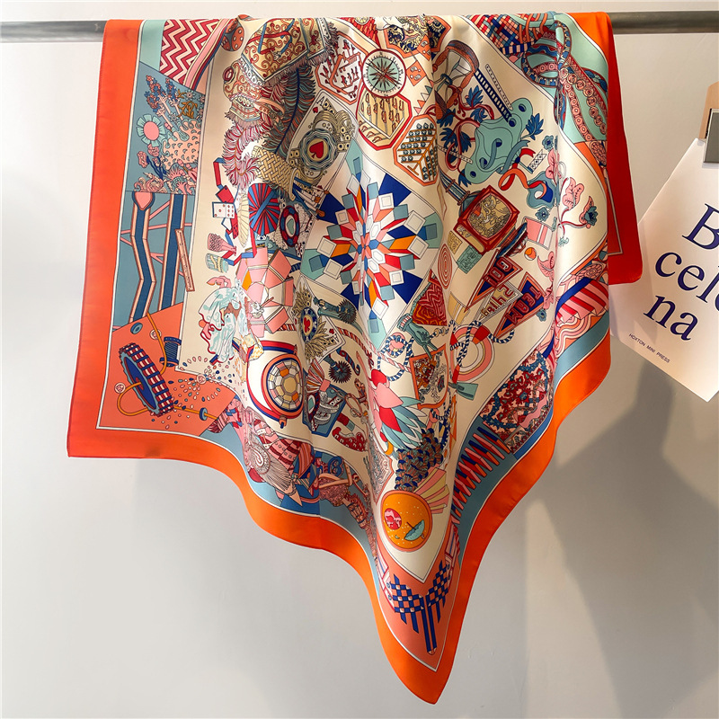 2026 Neuer Quadratischer Twill – Silk Scarf Square Bewertung und Preis