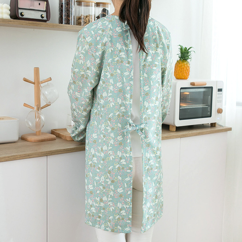 Damen Baumwoll-Langarmschürze  – Women Kitchen Accessories Bewertung und Preis
