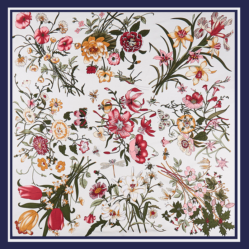 POBING Twill Seidenschal Fraue – Silk Scarf Square Bewertung und Preis