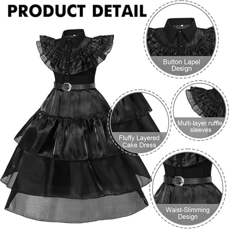 Schwarzes Hexenprinzessinnenkl – Women'S Accessories Clothing Bewertung und Preis
