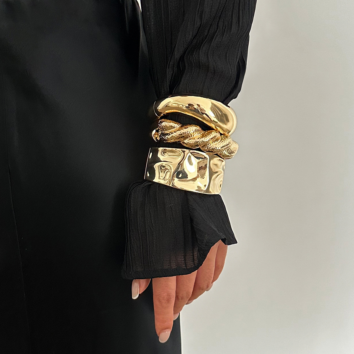 Vintage Gold Farbe Hip Hop Met – Women'S Emo Accessories Bewertung und Preis