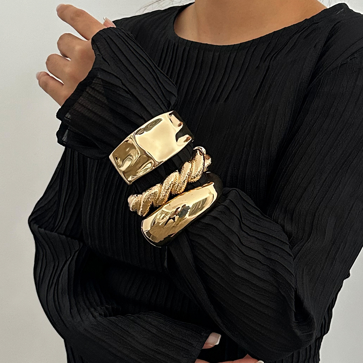 Vintage Gold Farbe Hip Hop Met – Women'S Emo Accessories Bewertung und Preis