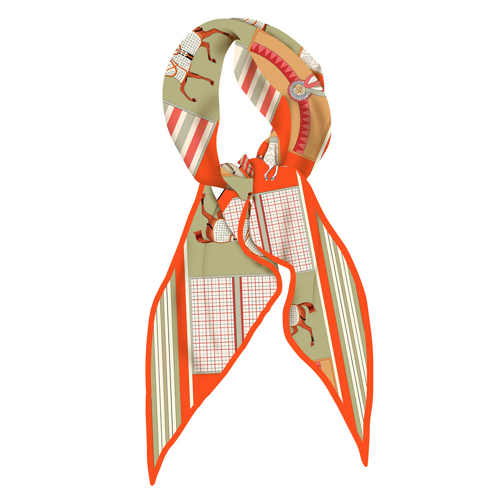 Neues Design, modische bedruck – Silk Scarf Square Bewertung und Preis