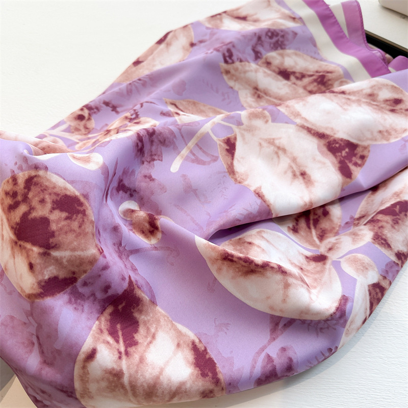 Retro 90cm bedruckte große qua – Silk Scarf Square Bewertung und Preis