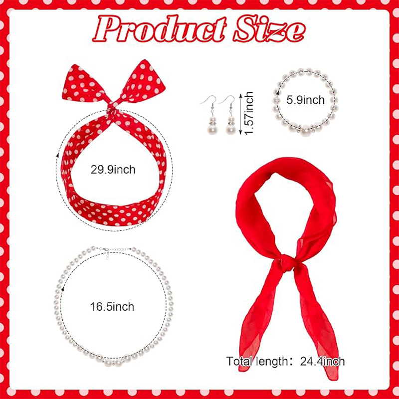 7-teiliges 1950er-Kostüm-Acces – Women'S Accessories In The 1950S Bewertung und Preis