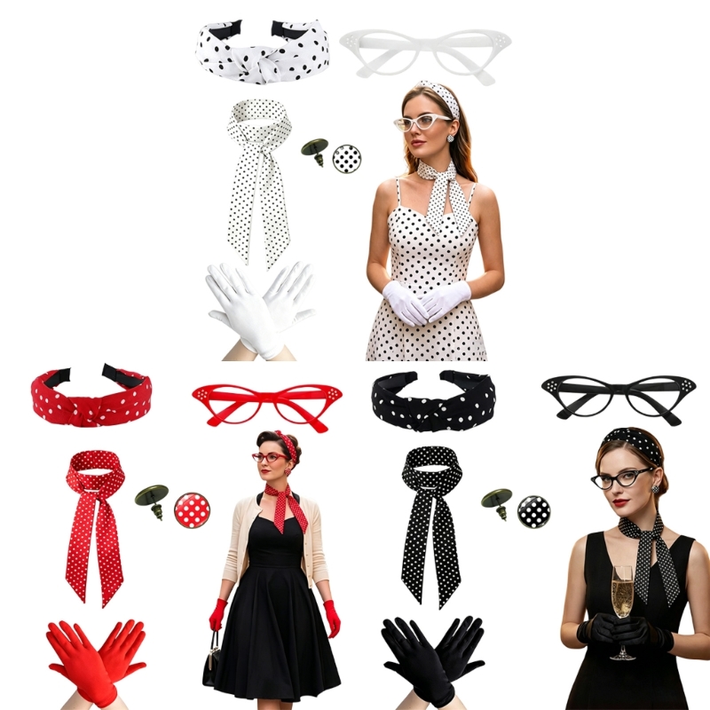 5-teiliges 1950er-Jahre Damen- – Women'S Accessories In The 1950S Bewertung und Preis